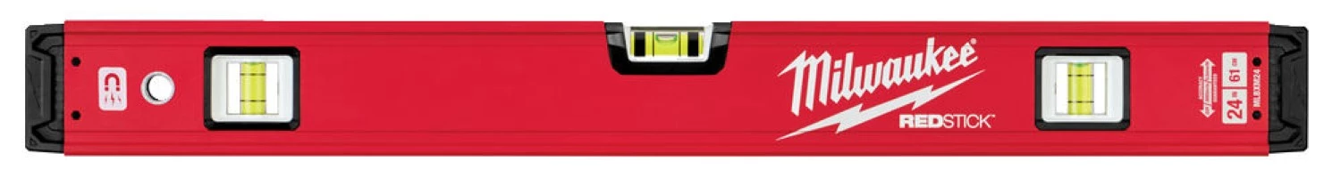 Milwaukee 4932459063 Redstick Backbone 60 Mag Magnetische Waterpas - 60 cm