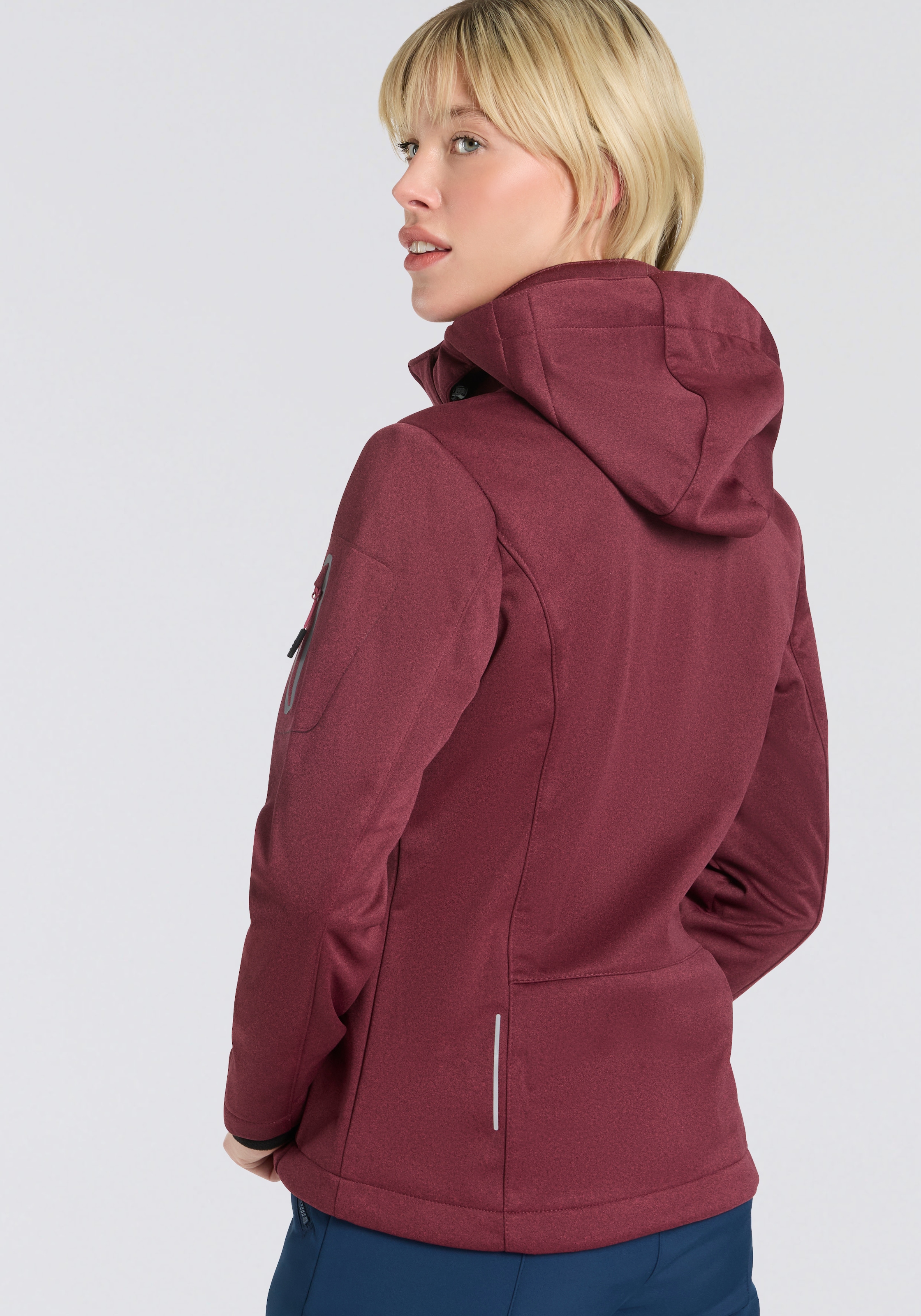 CMP Softshelljacke 1 Stk. tlg. mit Kapuze