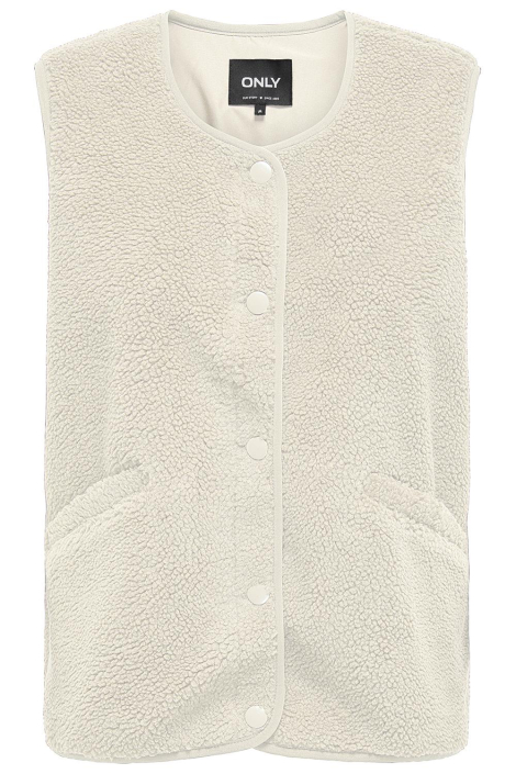 Only beige dames gilet