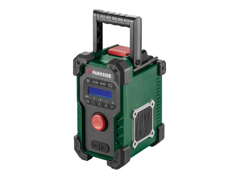 Accu-bouwradio 12 V, 20 V of 230 V zonder accu en lader