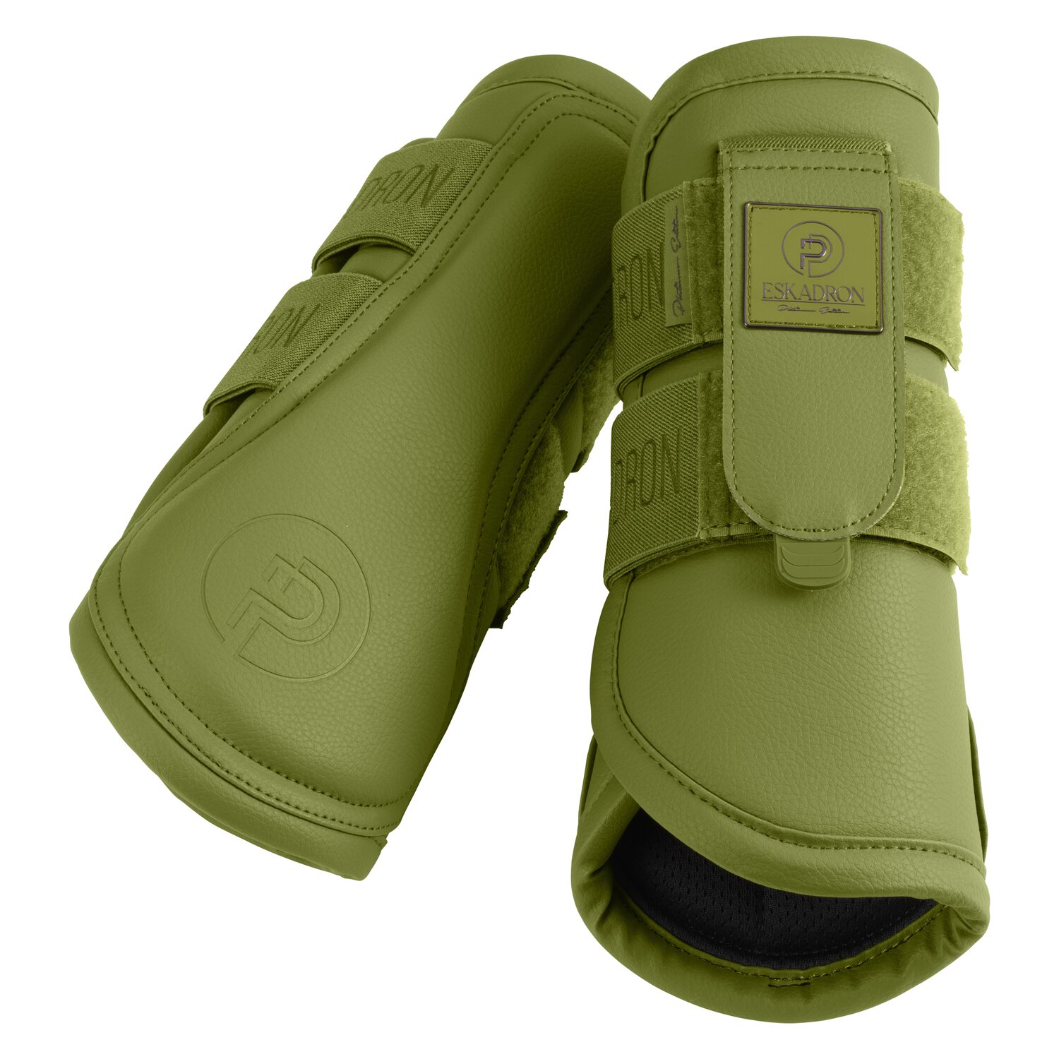 ESKADRON Platinum Gamaschen Faux Leather  - moss green