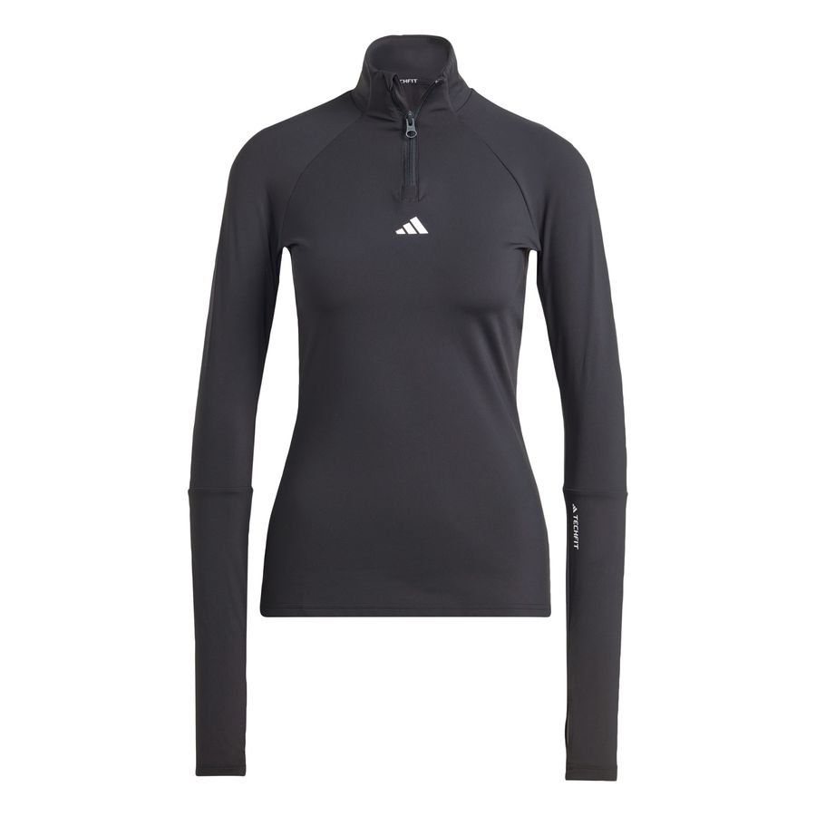 Adidas Haut d'entraînement à manches longues et zip 1/4 Techfit COLD.RDY