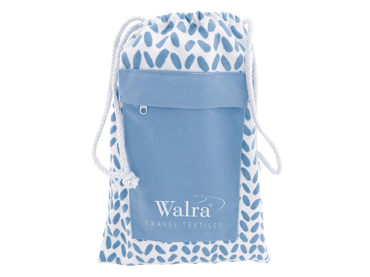 Walra 100 x 180 cm strandlaken - Stripes & Vibes Blue
