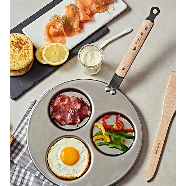 Poêle 3 blinis Minéral B Bois 27 cm De Buyer
