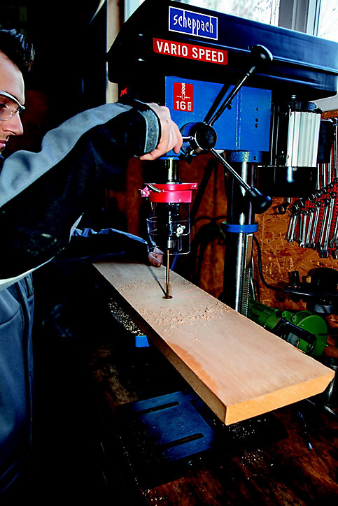 Perceuse à colonne Scheppach DP18VARIO 550W