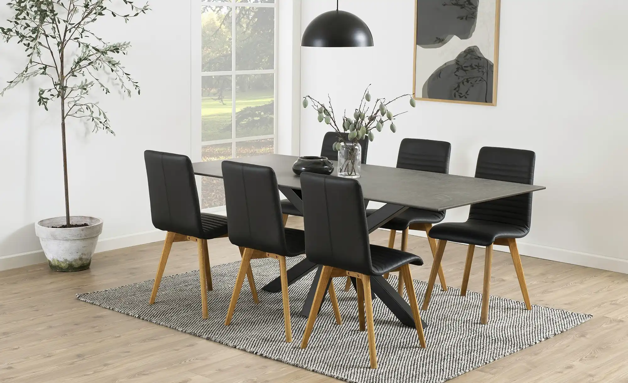 Esstisch 200 x 100 cm Maks