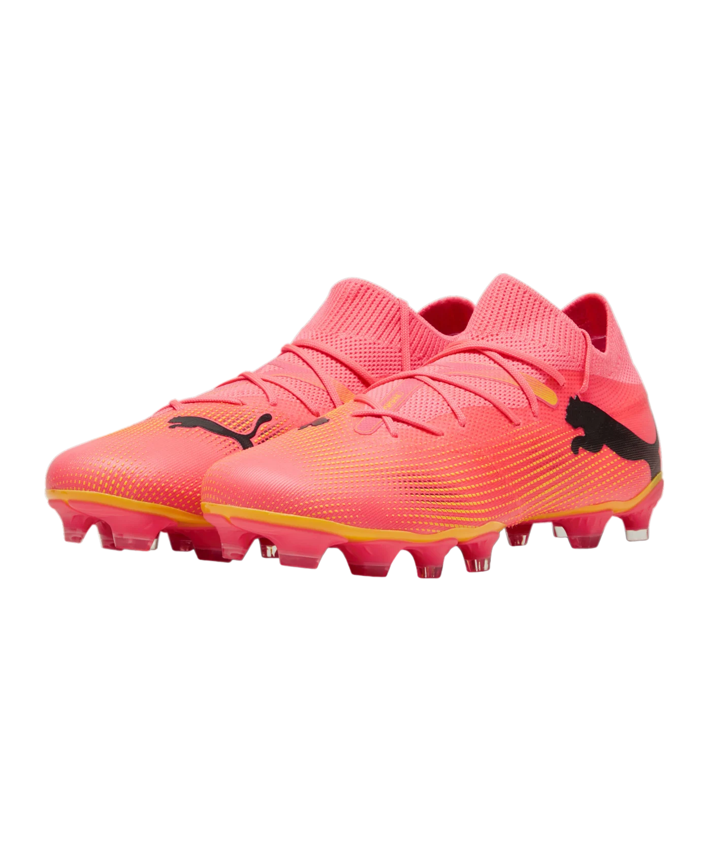 PUMA FUTURE 7 Match FG/AG Damen The Forever Faster Rosa Schwarz F03