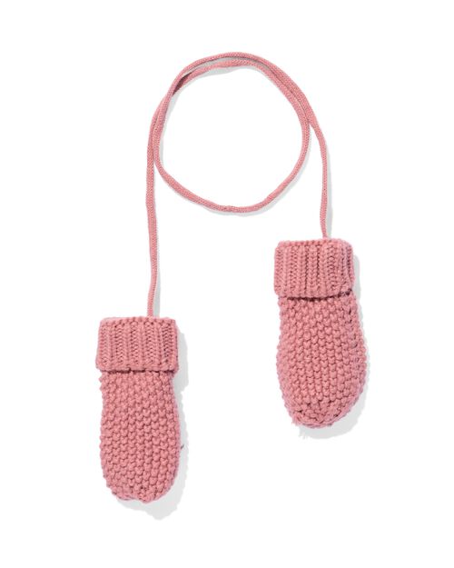 gants sans pouce en maille bébé