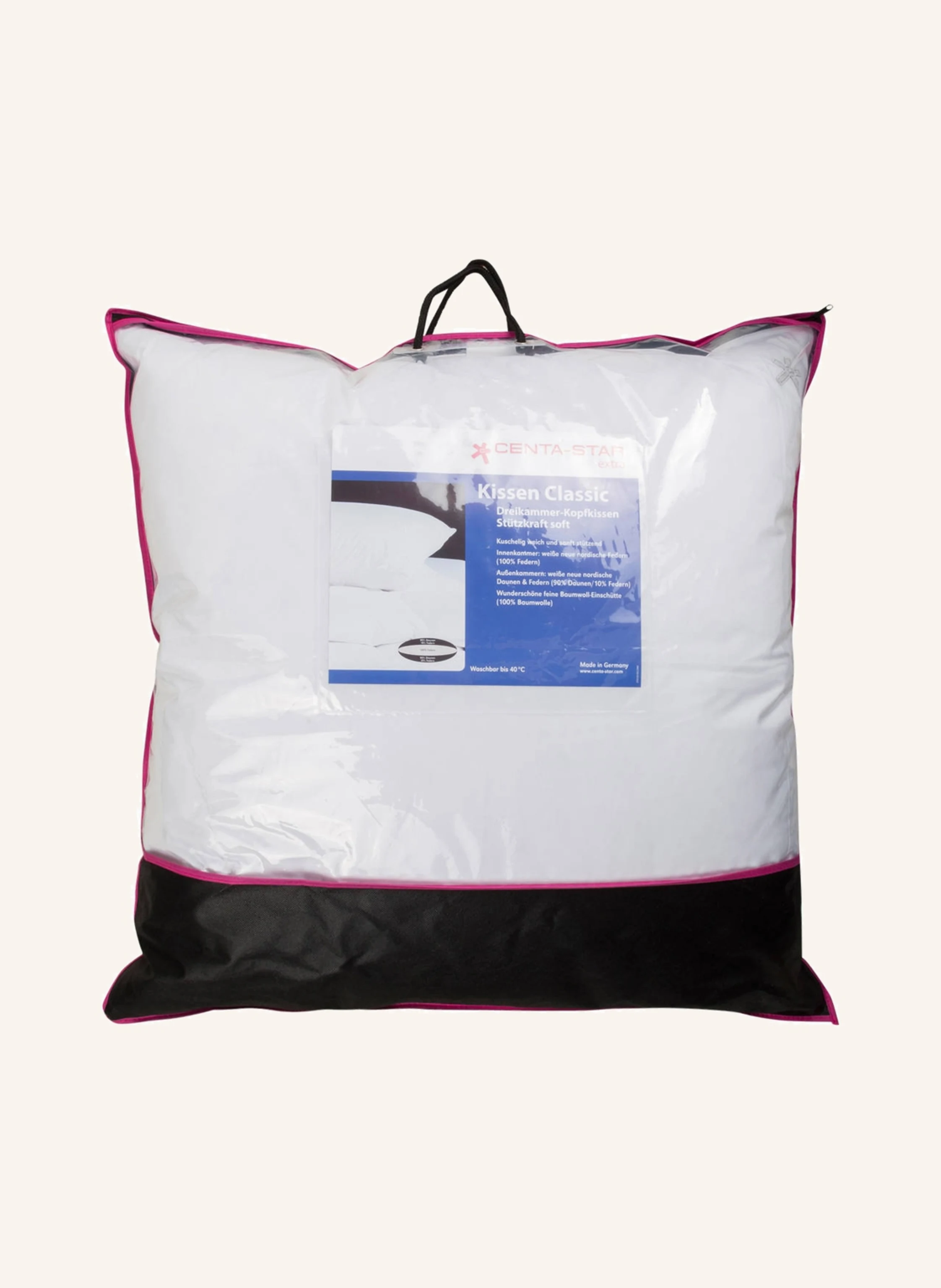 CENTA-STAR Daunenkissen CLASSIC SOFT