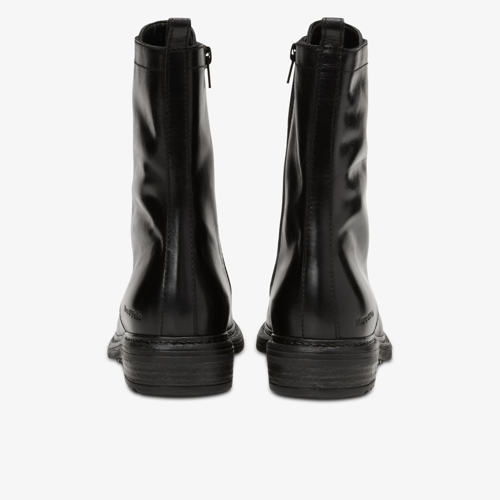 Marc O´Polo Damen Schnürstiefeletten schwarz