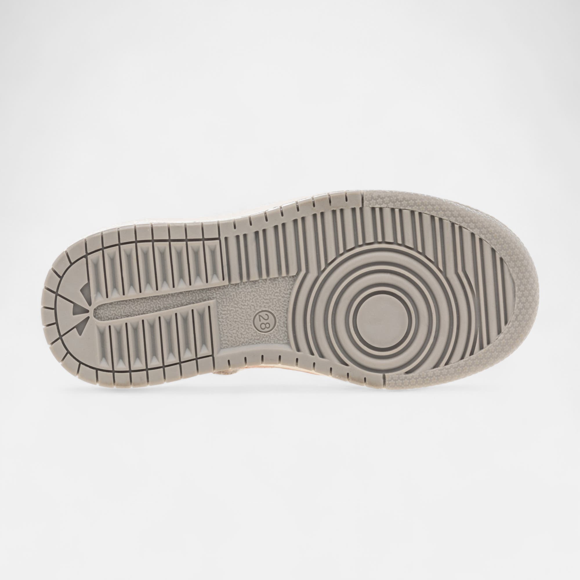 Baskets basses Fille en cuir blanc