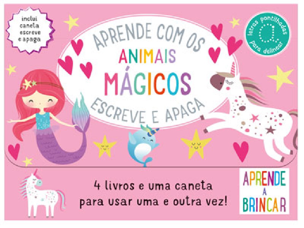 ESCREVE E APAGA - APRENDE COM OS ANIMAIS MÁGICOS