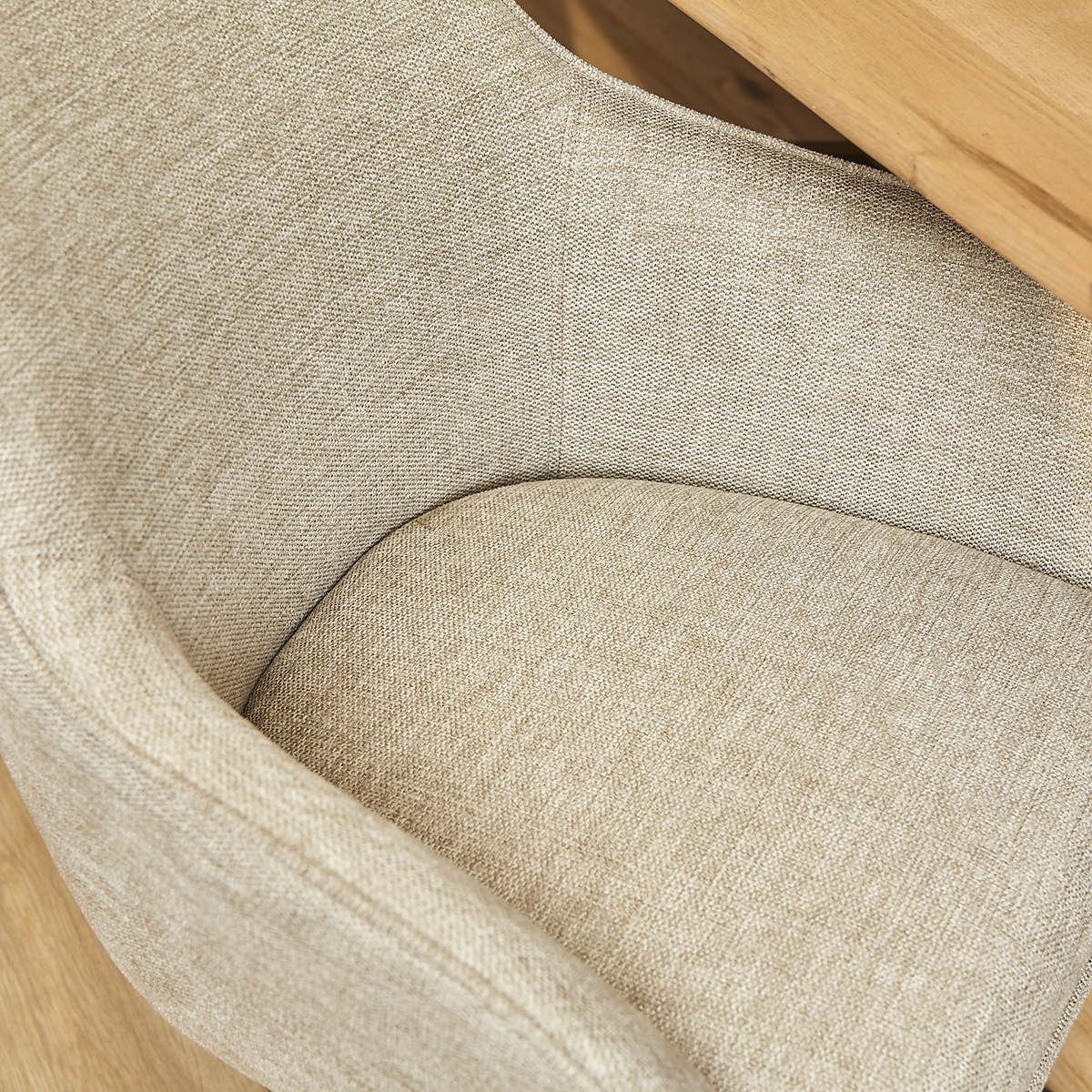 Draaistoel Luna Beige