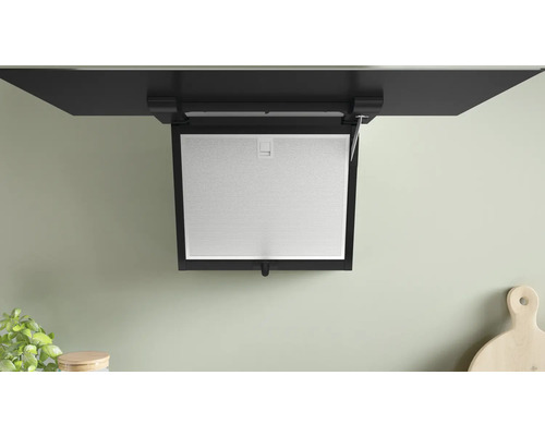 Bosch DWJ87FN60 recirculatie afzuigkap voor wandmontage, BxD 80 x 43,3 cm, zwart