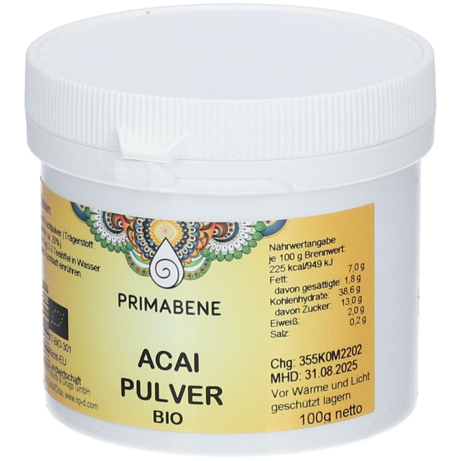 PRIMABENE Acaipulver BIO