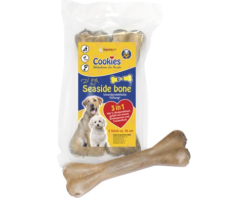 Hondensnack Cookies Kauwbot Seaside Bone 2x16 cm Kauwartikel