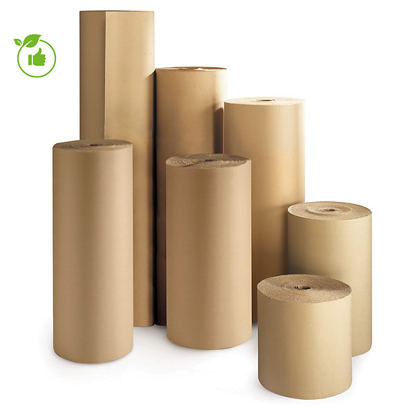 Rouleau de carton ondulé 50 m x 50 cm Qualité 365 g/m²