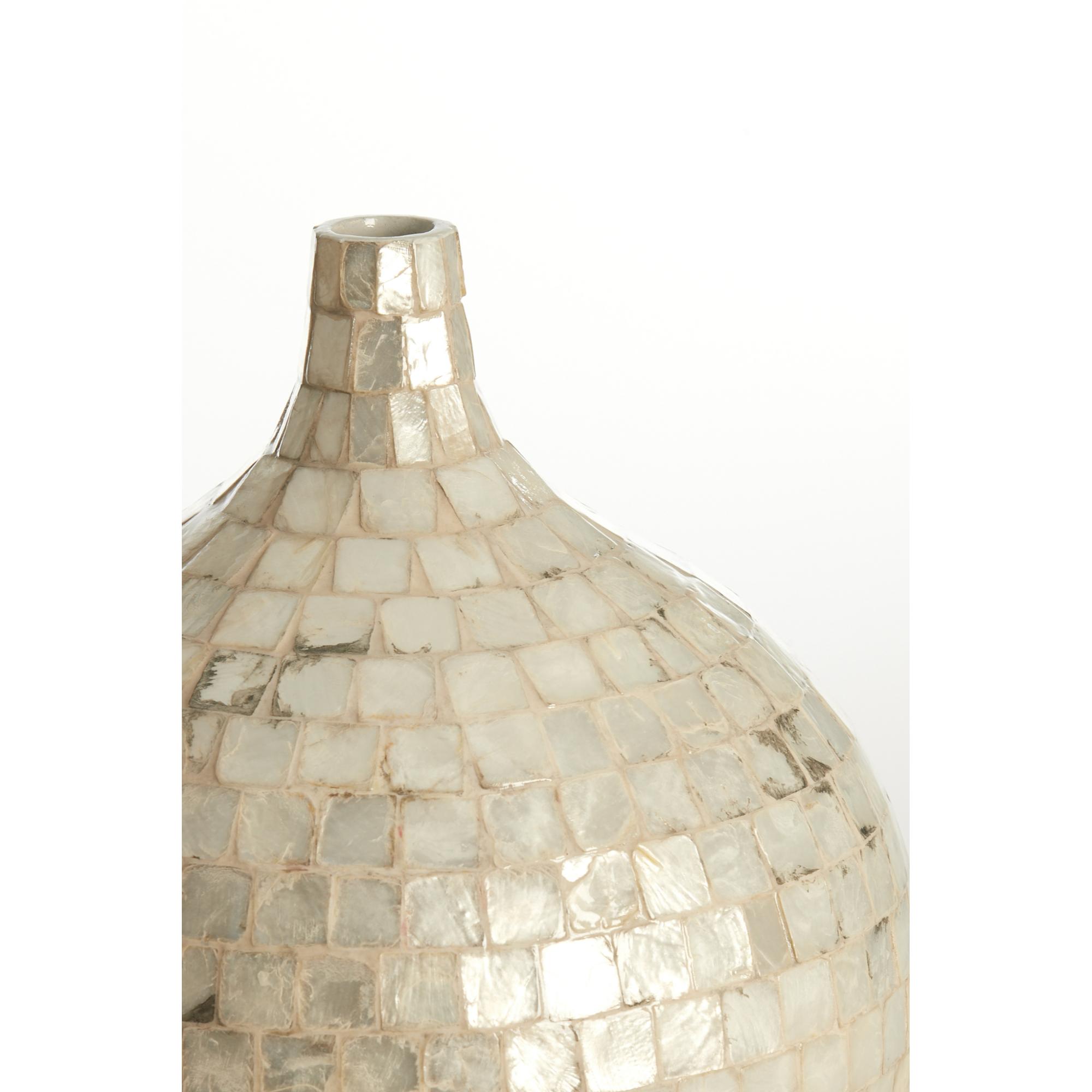 Light & Living Vaas Elorza - CrÃ¨me - Ã28cm