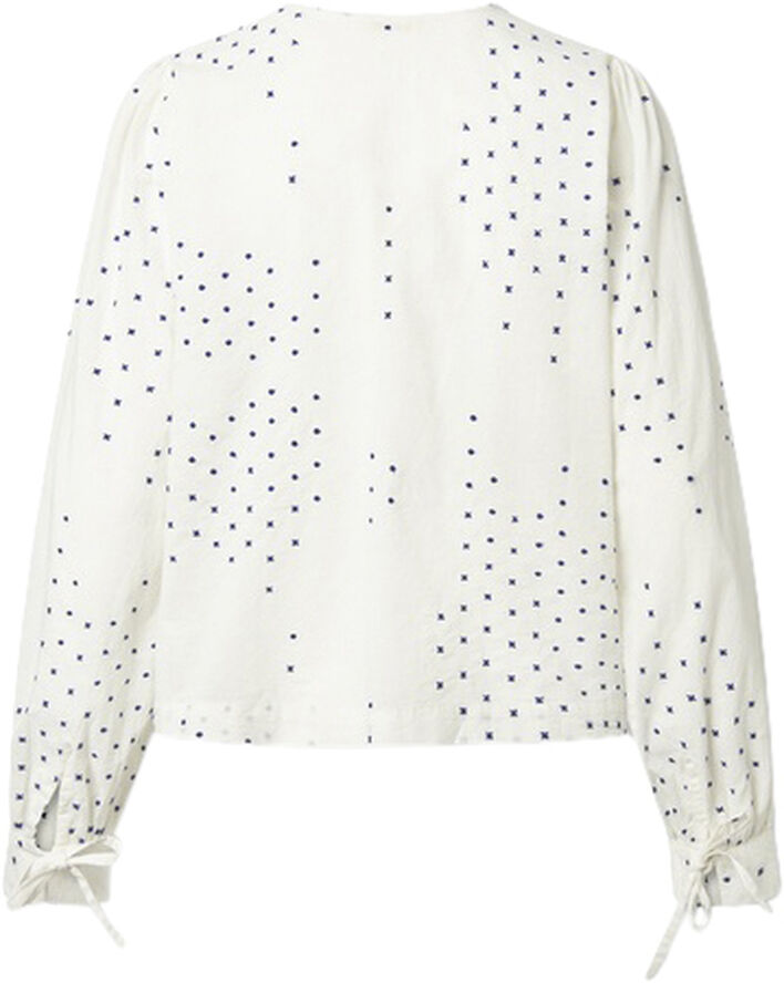 Nué Notes Hartwell Blouse Blue dots