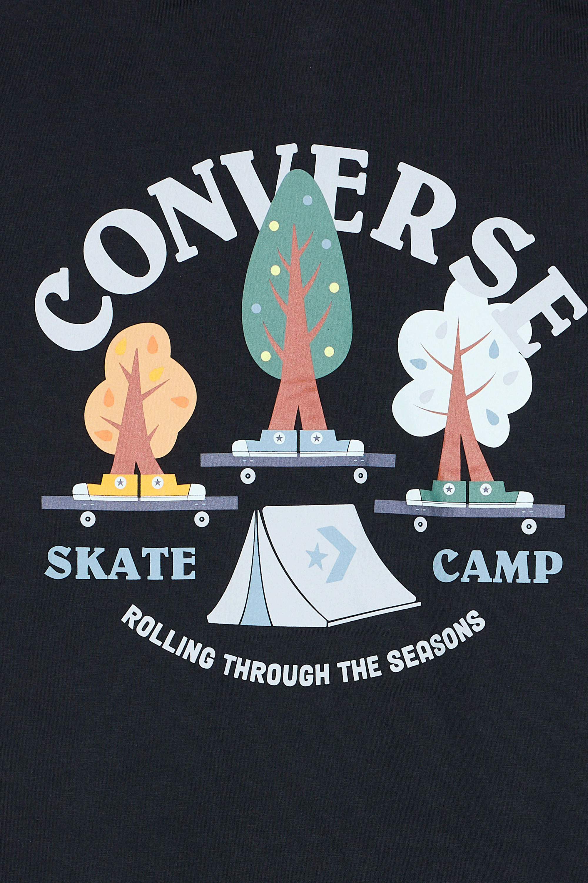 CONVERSE T-shirt  ALL STAR Noir