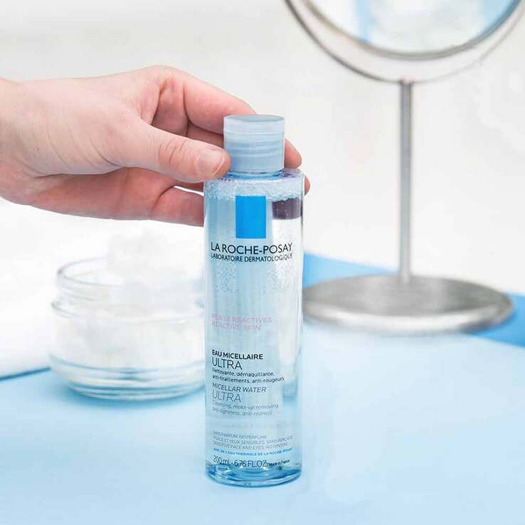 La Roche-Posay Mizellen Reinigungsfluid reaktive Haut, 200 ml