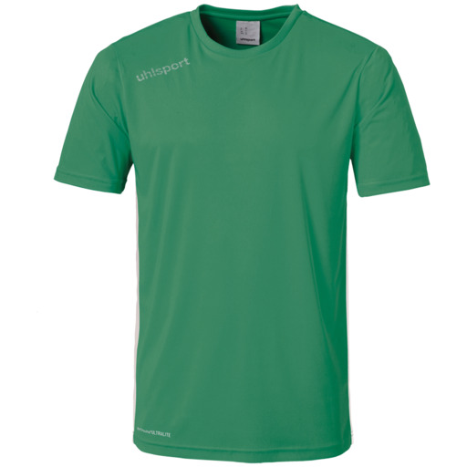 Camisa Essential Ss Verde/Branca Uhlsport