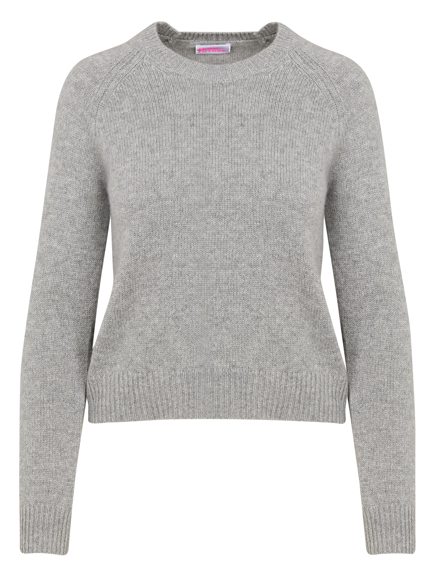 Pull droit en cachemire | Gris
