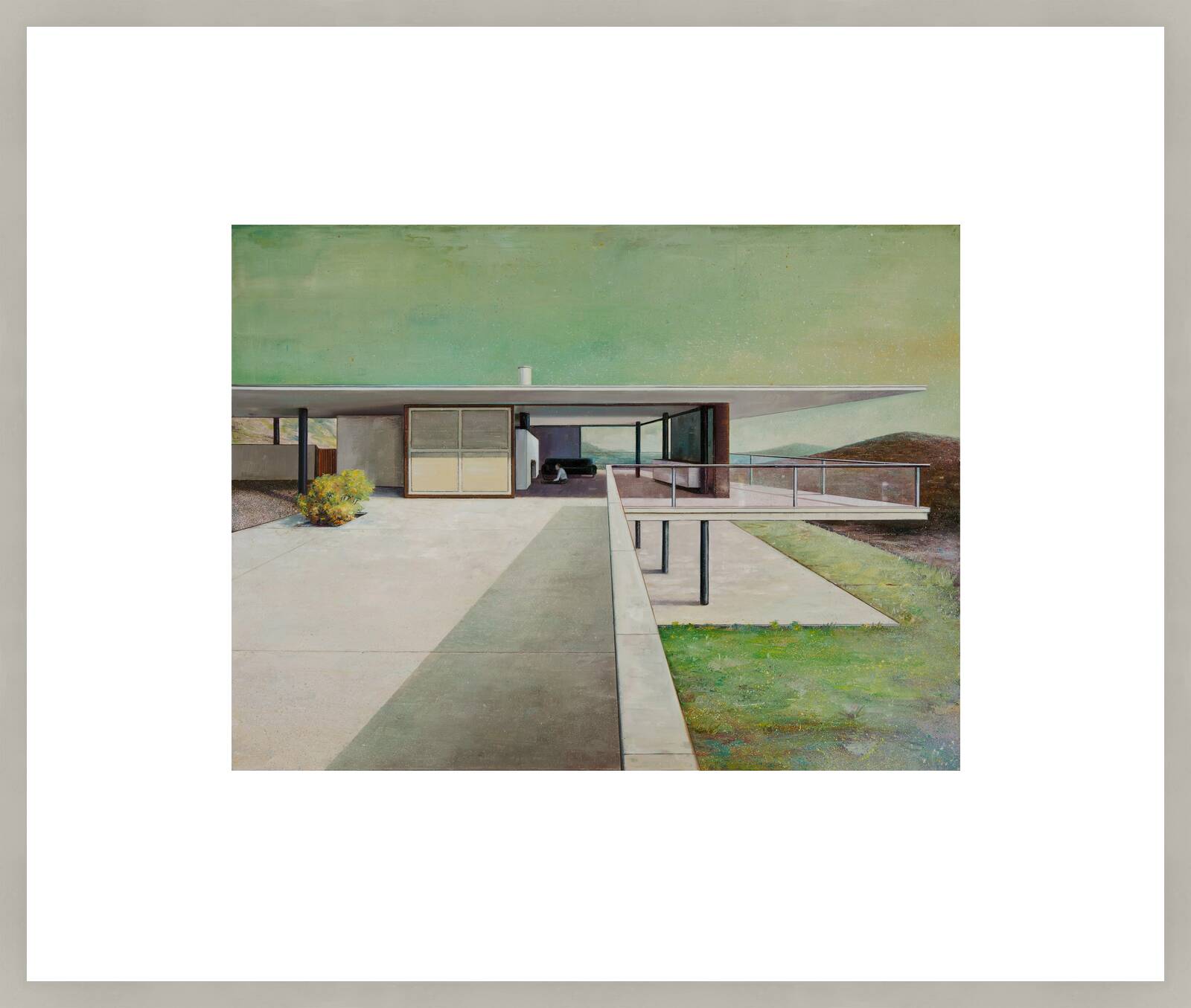 Modern house terrace by Jens Hausmann - Limited Edition. Edition of: 100. Signed.