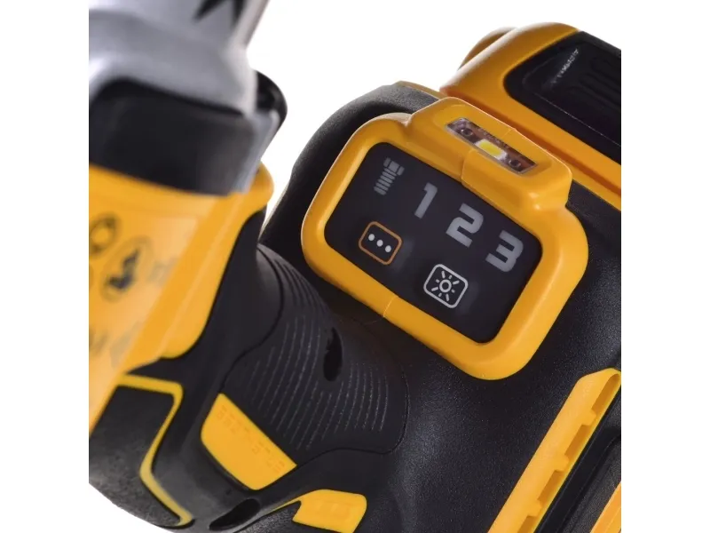 DeWALT DCF900P2T-QW, Momentnøgle, Børstefri, Sort, Gul, 1/2