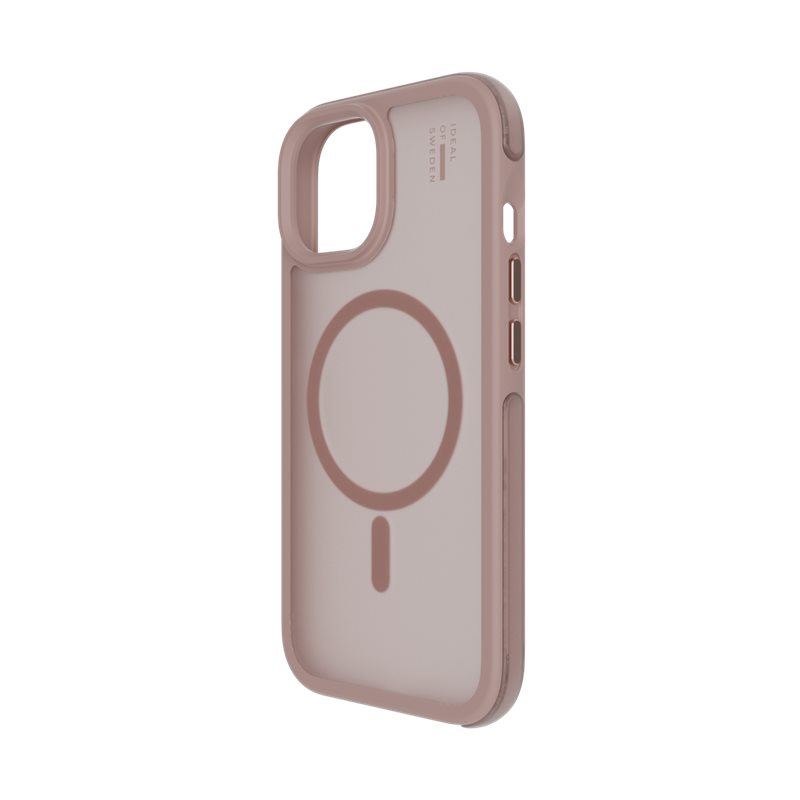 iPhone 16e / 15 MagSafe Silikon Hülle Case Recycled (IDBPCMS-I2361-408) - Blush Pink