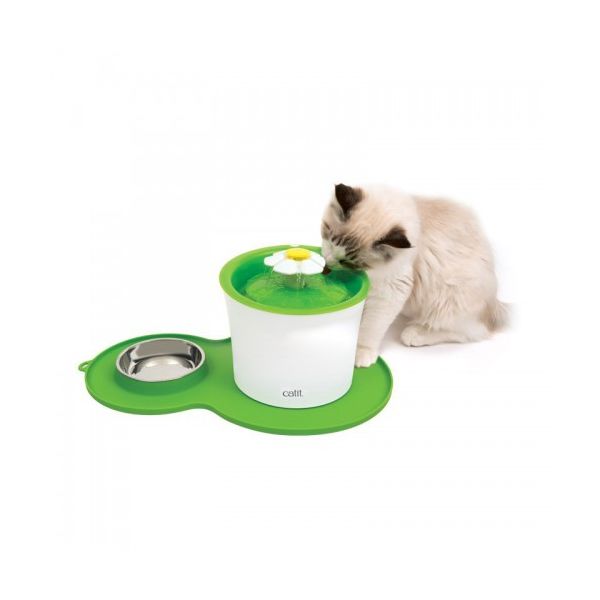 Catit Bebedouro Fonte Flower Fountain 3L   Comedouro
