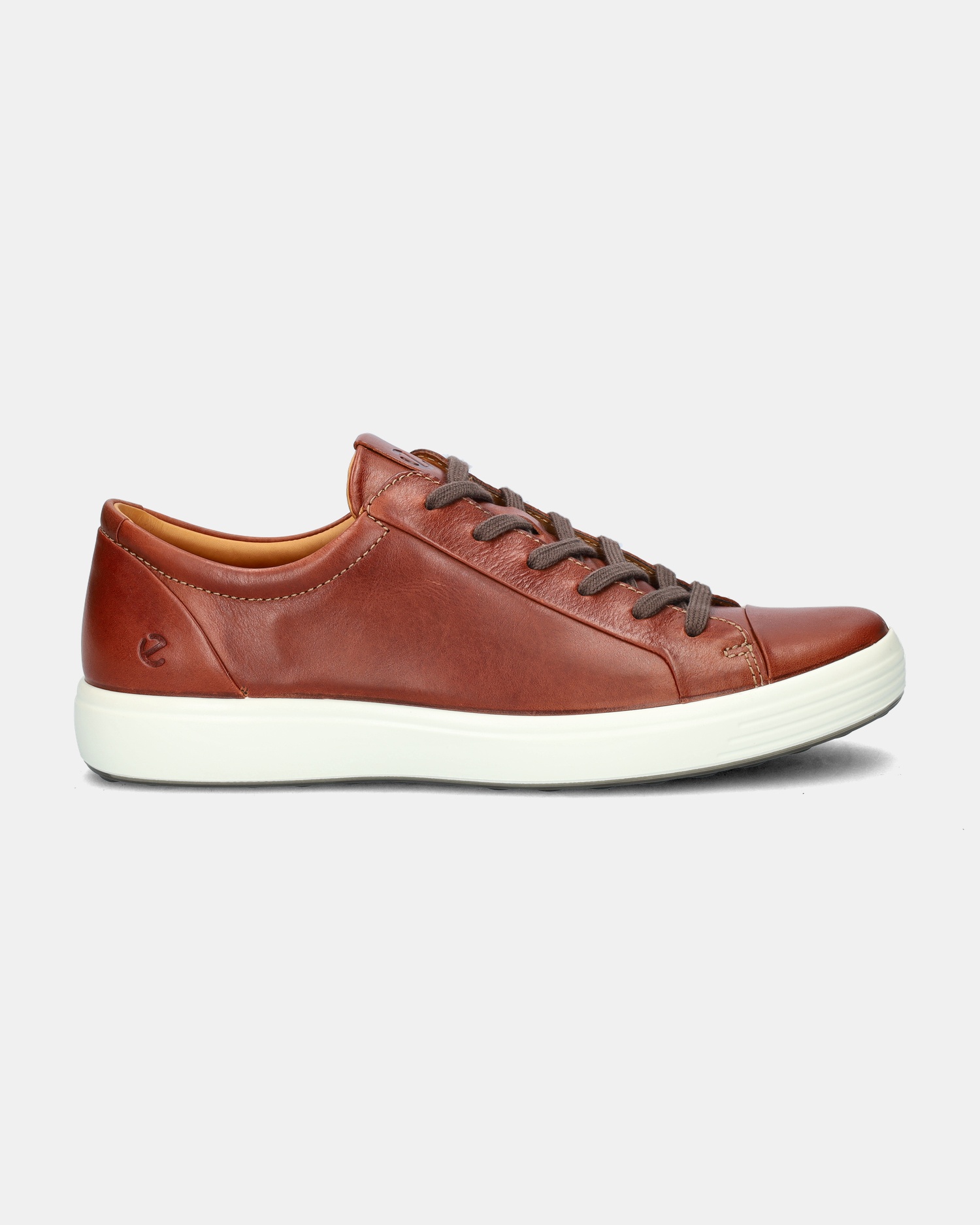 Ecco Soft 7 Lage sneakers  - cognac