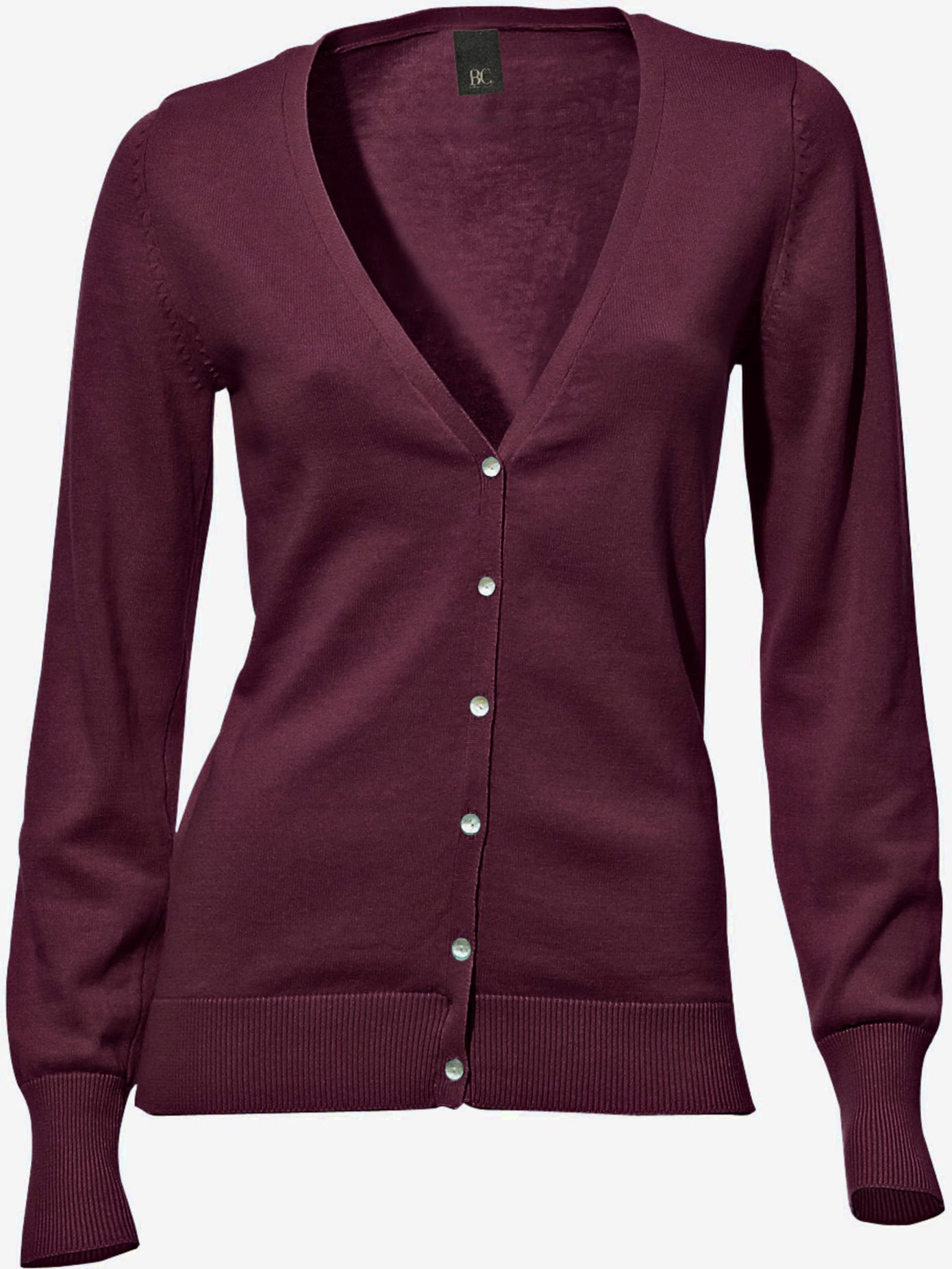 Veste en tricot fin style cardigan