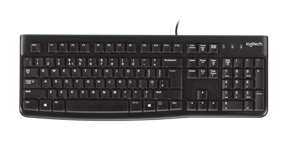 K120 Corded Keyboard