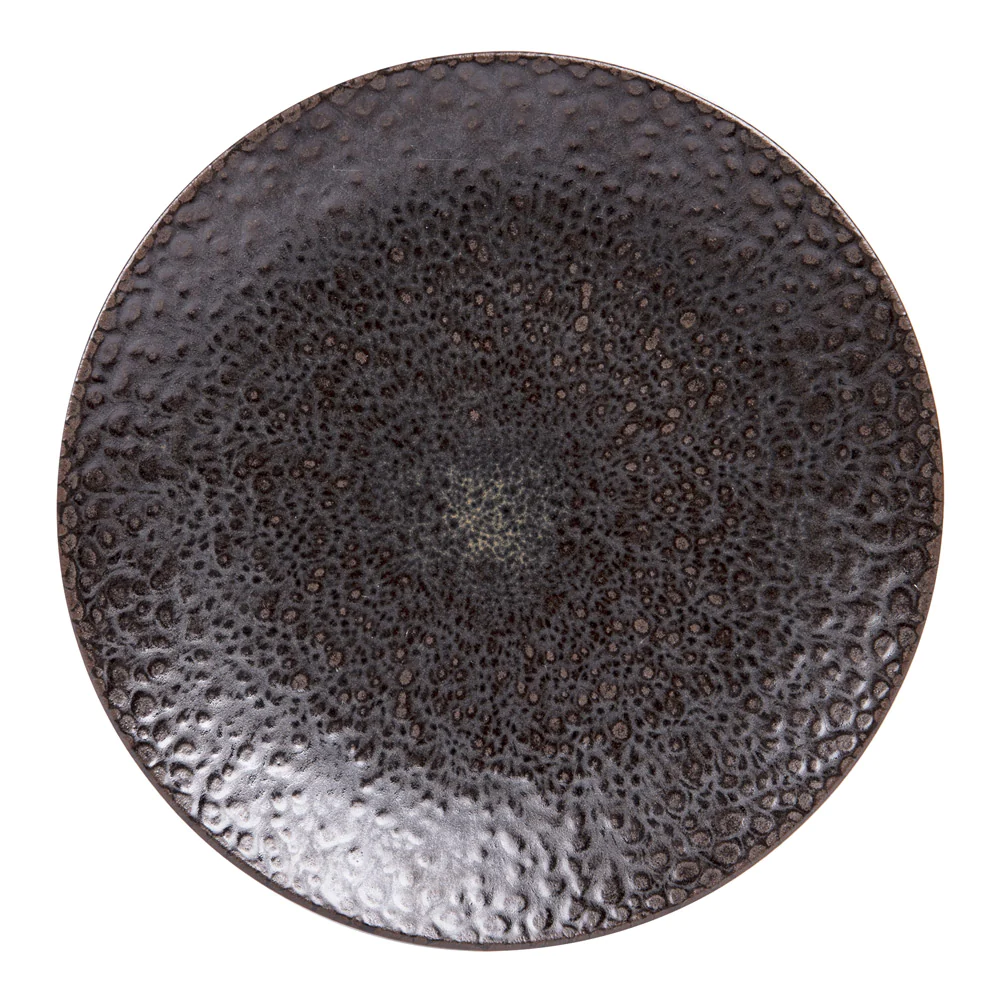 Assiette plate Basalte 27 cm (lot de 6) Table passion