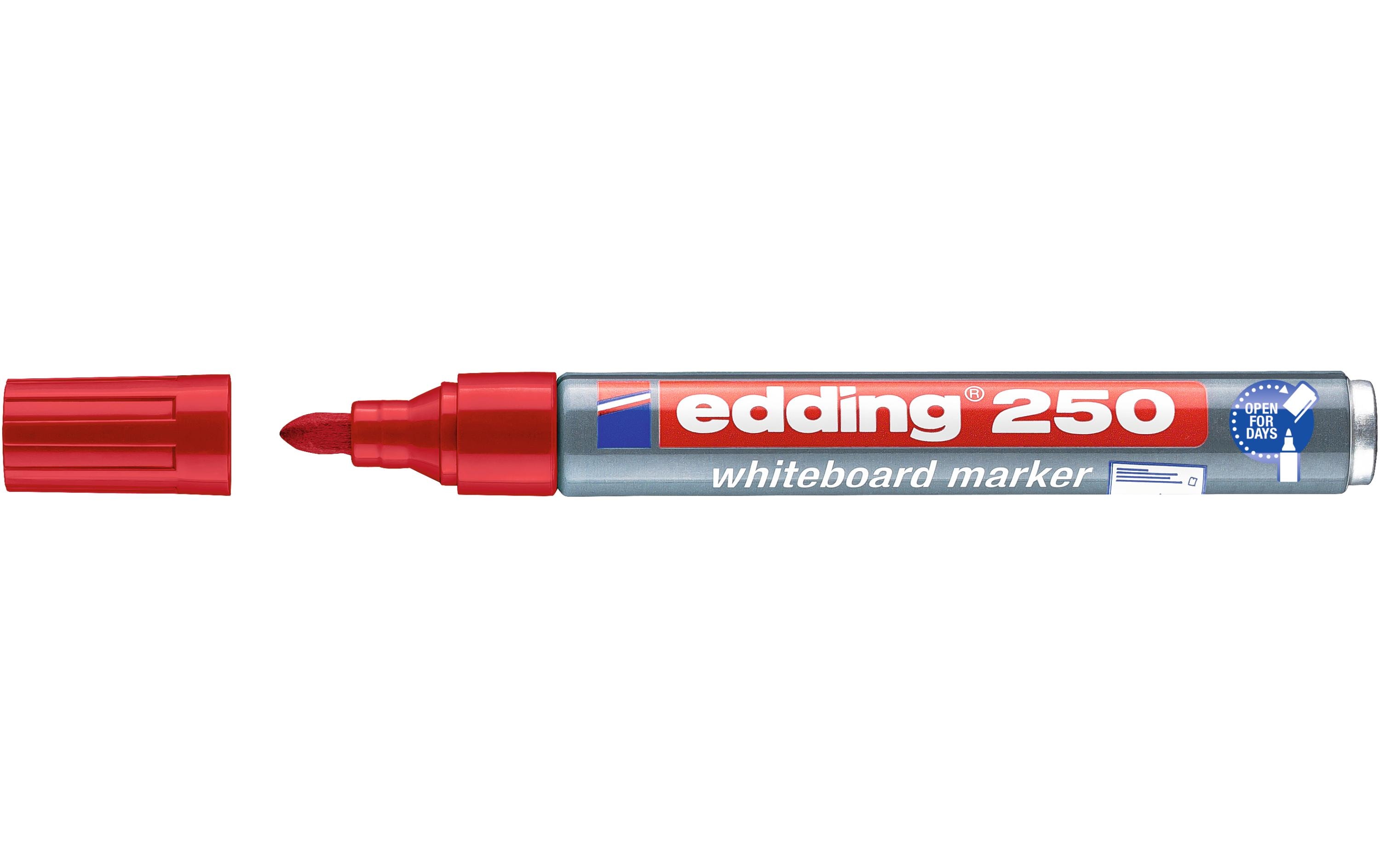 Whiteboard-Marker 250 4 Stück4er-Etui Whiteboard Marker mit den Farben Schwarz, Rot, Blau und Grün