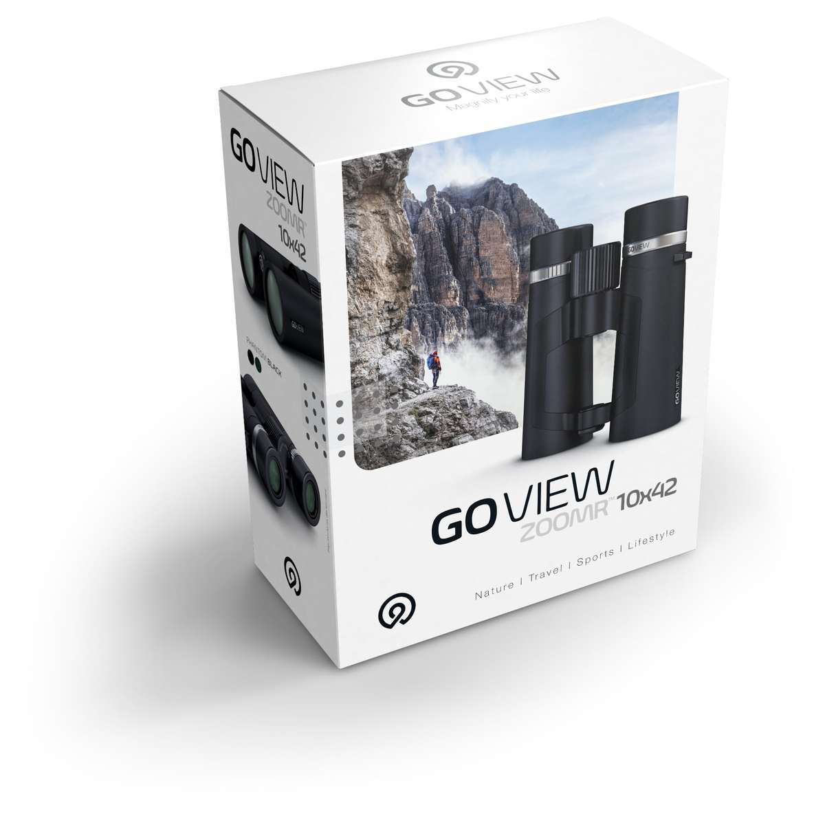 Fernglas ZOOMR 10x42 Phantom Black