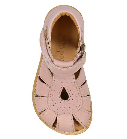 Pom Pom Sandalen - Abriebsohle - Rose