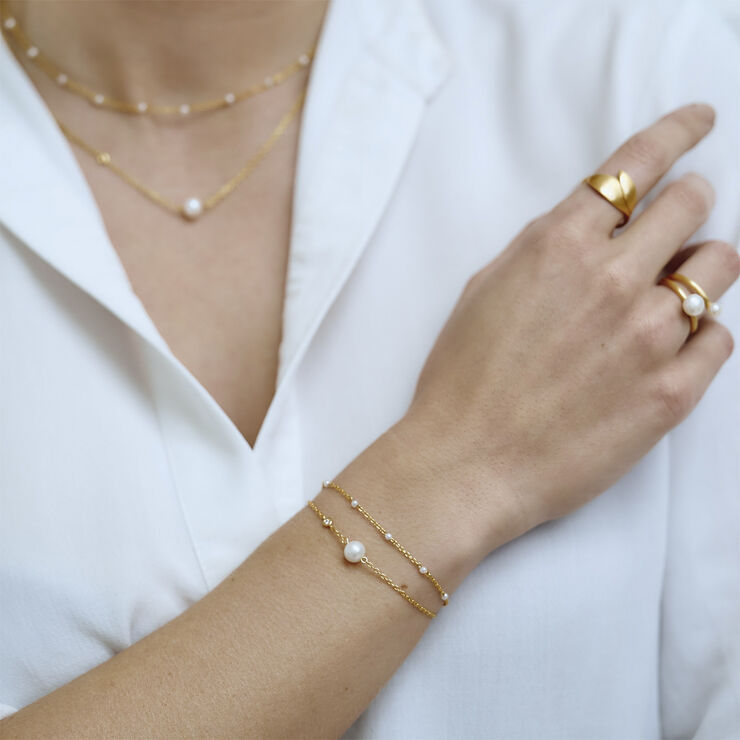 ByBiehl Scarlett bracelet - GP Guld