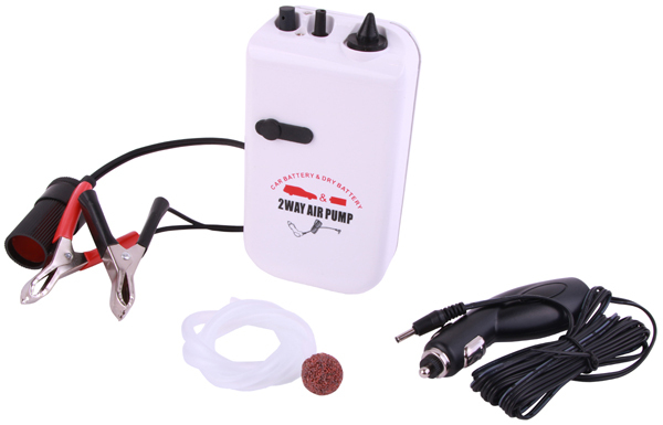 Pompe à air avec batterie externe & adaptateur voiture Ultimate