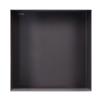 LoooX CBoX in-/opbouwnis 30x30x10cm antraciet