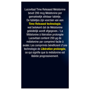Lucovitaal Melatonine Puur 299 mcg Tabletten 200TB