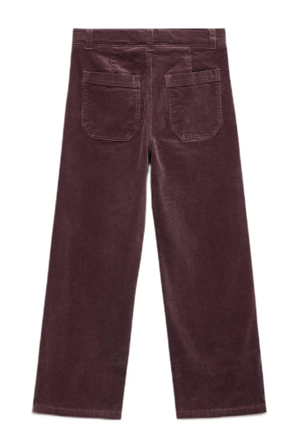 Mango Kids casual broek donkerrood