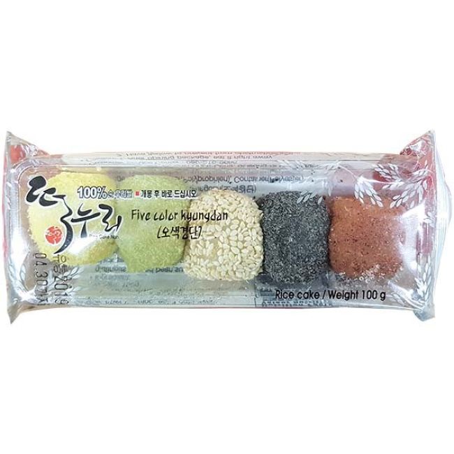 Nuri Bevroren Zoete Osaekkyungdan Kleeftrijst Cake Mochi 5st 100g