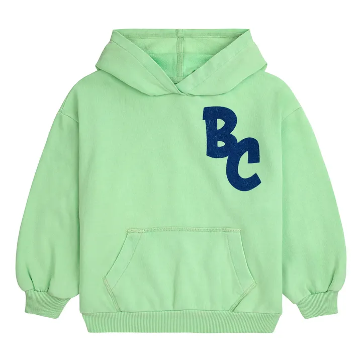 Bobo Choses Sweat à Capuche Coton Bio BC | Vert