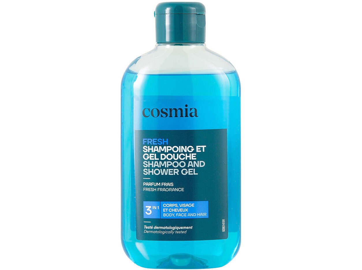 GEL DE BANHO COSMIA 3EM1 FRESH 250ML