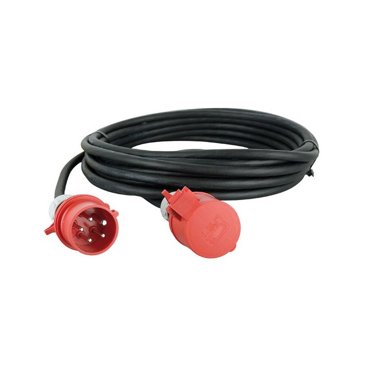 Showtec 16A krachtstroomkabel 5x2.5mm2 50 meter