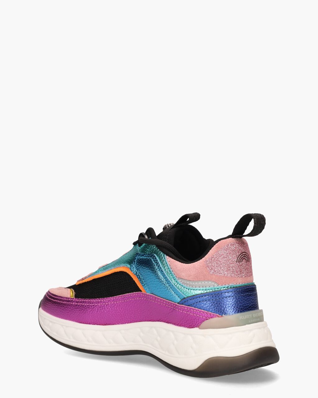 Kurt Geiger Kensington Sneaker Zwart/Multicolor Damessneakers