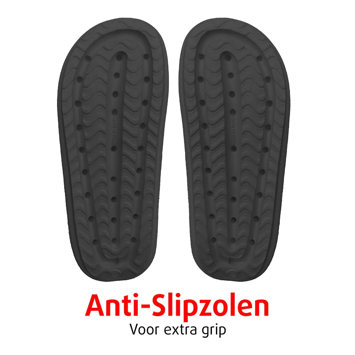 Orthopedische Zomer Badslippers (Zwart)