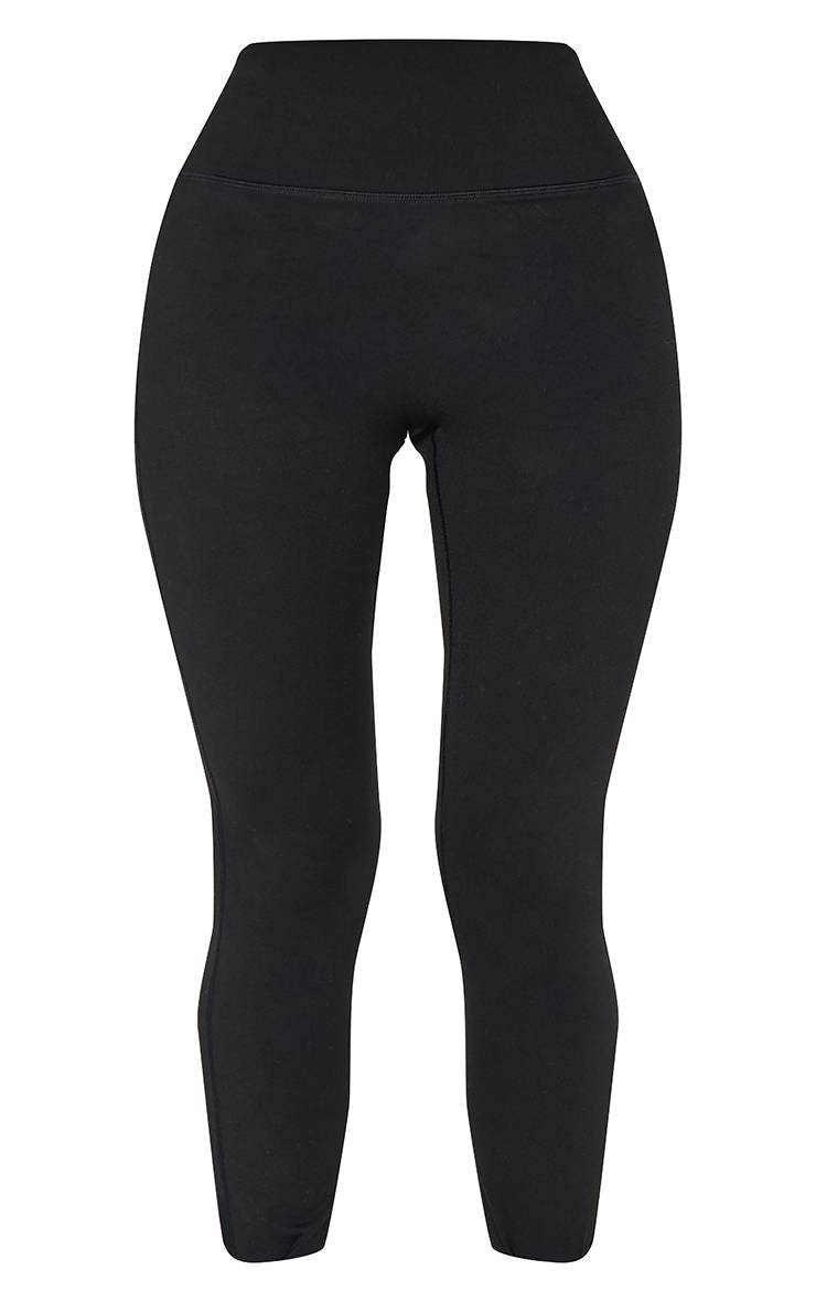 Noir Legging De Sport Taille Haute Sculptant Petite